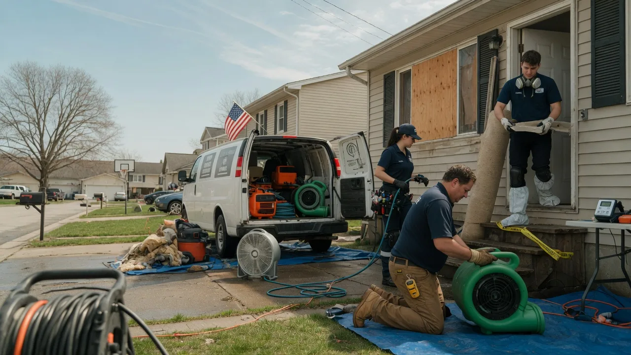 Water Damage Restoration in Arthur, IL near me
